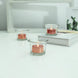 12 Pack | Metallic Flameless Candles LED | Tea Light Candles - Blush/ Rose Gold | Tablecloths Factory