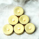 12 Pack | Metallic Flameless Candles LED | Tea Light Candles - Gold | Tablecloths Factory