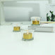 12 Pack | Metallic Flameless Candles LED | Tea Light Candles - Gold | Tablecloths Factory