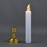 LED Candles, Battery Operated Candles,Gold Candlesticks, Window Candles