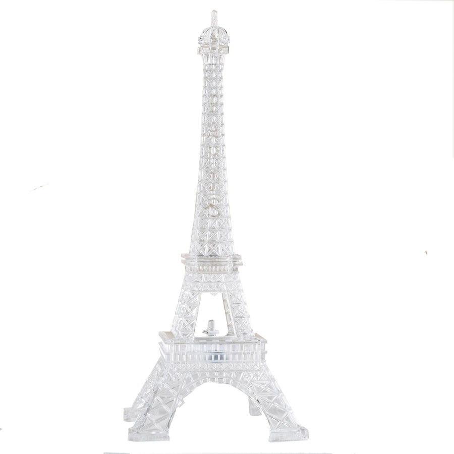 10" | LED Light Up | Color Changing Eiffel Tower Night Light #whtbkgd