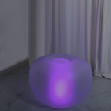 22inch LED Air Candy Light Up Inflatable Waterproof Ottoman Furniture