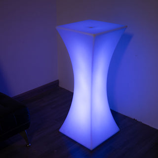 Experience the Magic of the Color Changing Cordless LED Light Up Cocktail Table