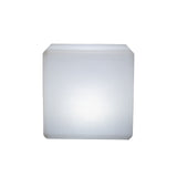 15.5inch Cordless LED Rechargeable Light Cube Illuminated Furniture Stool