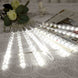 Clear LED Tube Waterproof Icicle Snow Falling Raindrop Meteor Shower Rain Light String Lights
