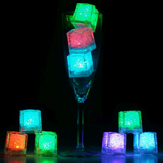 Elevate Your Event Decor with Waterproof Multicolor LED Ice Cubes