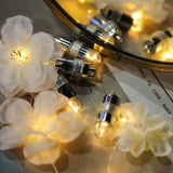 12 Pack Warm White Bullet LED Vase Lights with String | Waterproof Balloon Lantern Lights