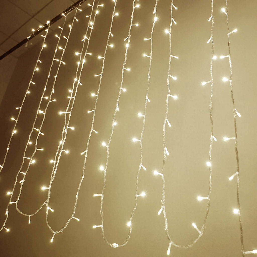 30FT | 100 LED Warm White Sequential String Lights