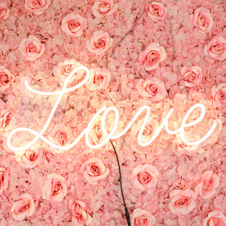 Brighten Up Your Space with the 27" Love Neon Light Sign
