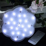 4 Pack | 23 LED White LED Vase Lights With Remote