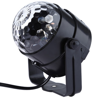 Elevate Your Event with the Honeycomb Sound Activated Party Disco Ball RGB Stage Light