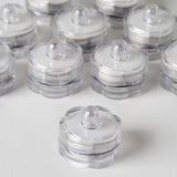 12 Pack | White LED Lights Waterproof Battery Operated Submersible