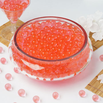 10g | Large Red Nontoxic Jelly Ball Water Bead Vase Fillers