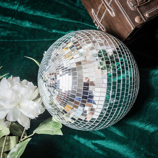 Create an Aesthetically Pleasing Atmosphere with Large Silver Foam Mirror Balls
