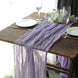 10ft Lavender Lilac Gauze Cheesecloth Boho Table Runner