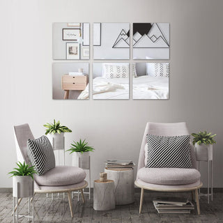 Create Stunning Wall Decor with Square Glass Mirrors