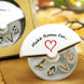 Make Room For Love Stainless Steel Pizza Cutter Party Favor