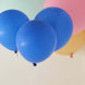 10 Pack | 18inches Matte Pastel Royal Blue Helium/Air Latex Party Balloons