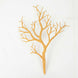 10 Pack | 14" Metallic Gold Artificial Manzanita Tree Branches, DIY Plastic Dry Plant