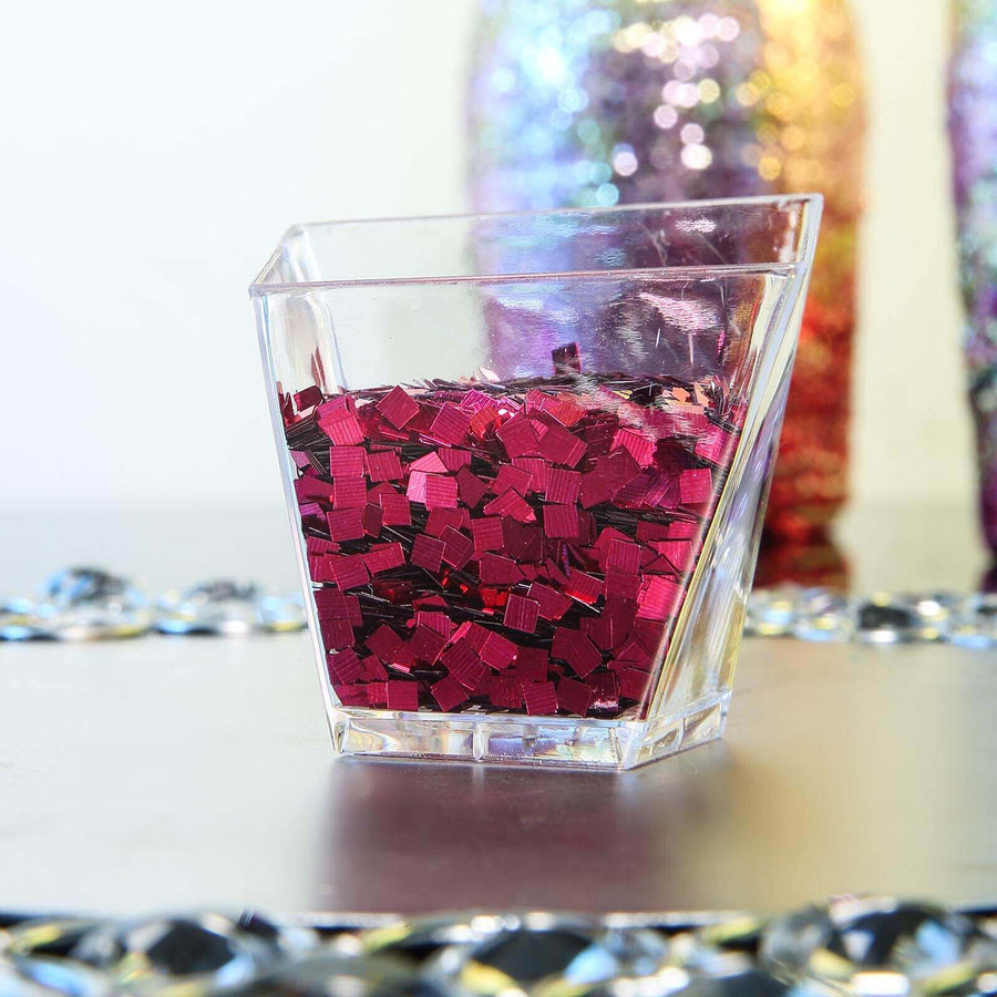 50g Bag | Metallic Hot Pink DIY Arts & Crafts Chunky Confetti Glitter