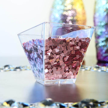50g Bag | Metallic Pink DIY Arts and Crafts Chunky Confetti Glitter