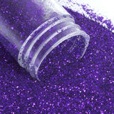 Convenient and Versatile Craft Glitter Powder in Metallic Purple
