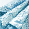 20x20Inch Serenity Blue Premium Sequin Cloth Dinner Napkin | Reusable Linen#whtbkgd
