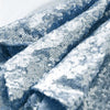20x20Inch Dusty Blue Premium Sequin Cloth Dinner Napkin | Reusable Linen#whtbkgd