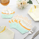 20 Pack | Cupcake Beverage Cocktail Napkins, Disposable Paper Napkins - 11Inchx9inch