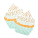 20 Pack | Cupcake Beverage Cocktail Napkins, Disposable Paper Napkins - 11Inchx9inch#whtbkgd