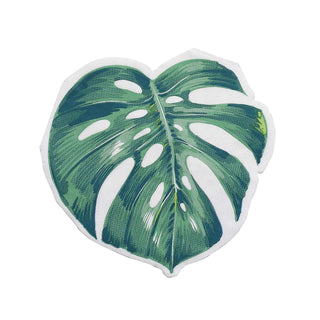 Versatile and Stylish: Green Tropical Leaf Cocktail Paper Napkins for Any Occasion