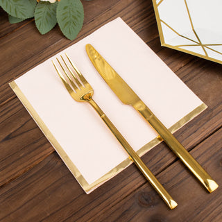 Create Unforgettable Moments with Gold Foil Edge Beverage Paper Napkins