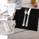5 Pack | White Commercial Grade 100% Cotton Cloth Dinner Napkins | 20x20Inch