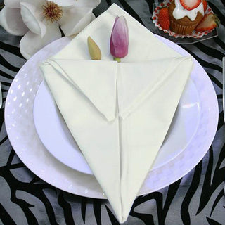 Elevate Your Table Decor with Ivory Cotton Napkins