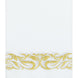 Foil White Airlaid Soft Linen-Feel Paper Dinner Napkins, Disposable Hand Towels - Scroll#whtbkgd
