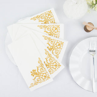 Elevate Your Tablescape with Soft Linen-Feel Paper Dinner Napkins