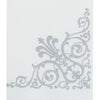 Silver Foil White Airlaid Soft Linen-Feel Paper Dinner Napkins, Disposable Hand Towels#whtbkgd