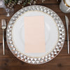 50 Pack | 2 Ply Soft Blush Wedding Reception Dinner Paper Napkins