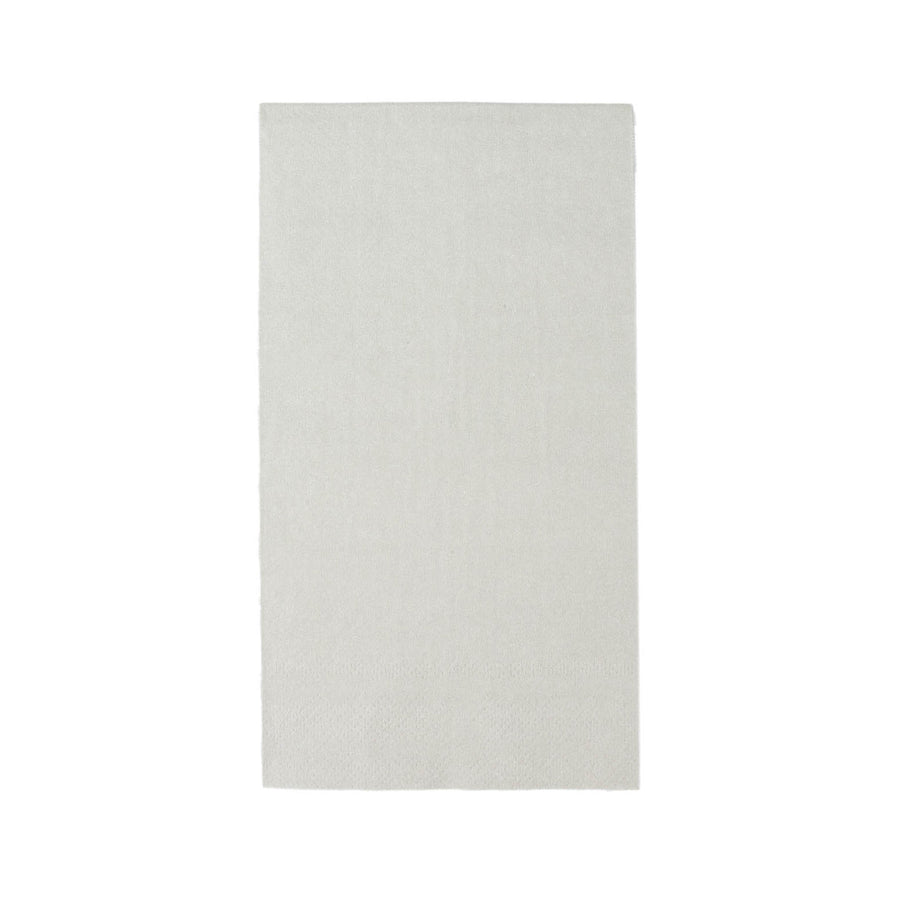 50 Pack | 2 Ply Soft Silver Wedding Reception Dinner Paper Napkins#whtbkgd