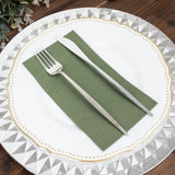 50 Pack | 2 Ply Soft Olive Green Wedding Reception Dinner Paper Napkins