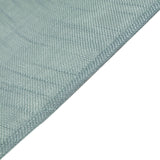 5 Pack | Dusty Blue Slubby Textured Cloth Dinner Napkins, Wrinkle Resistant Linen | 20x20Inch