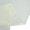 5 Pack | Ivory 200 GSM Premium Polyester Dinner Napkins, Seamless Cloth Napkins
