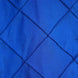5 Pack | Royal Blue Pintuck Satin Cloth Dinner Napkins, Wrinkle Resistant | 17inchx17inch#whtbkgd