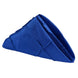 5 Pack | Royal Blue Pintuck Satin Cloth Dinner Napkins, Wrinkle Resistant | 17inchx17inch