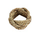4 Pack | Rustic Burlap Napkin Rings, Handmade Braided Farmhouse Napkin Holders - Natural#whtbkgd