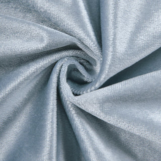 Create a Luxurious and Memorable Event with Dusty Blue Velvet Dinner Napkins