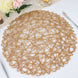 6 Pack | 15inch Natural Paper Fiber Woven Placemats, Round Table Mats
