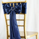 5pcs Navy Blue SATIN Chair Sashes Tie Bows Catering Wedding Party Decorations - 6x106"