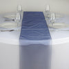 Table Runner Organza - Navy Blue#whtbkgd