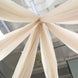 10ftx20ft Nude Sheer Durable Flame Resistant Ceiling Drape Curtain Panels